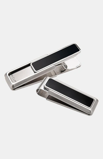 Shop M-clipr Enamel Money Clip In Black