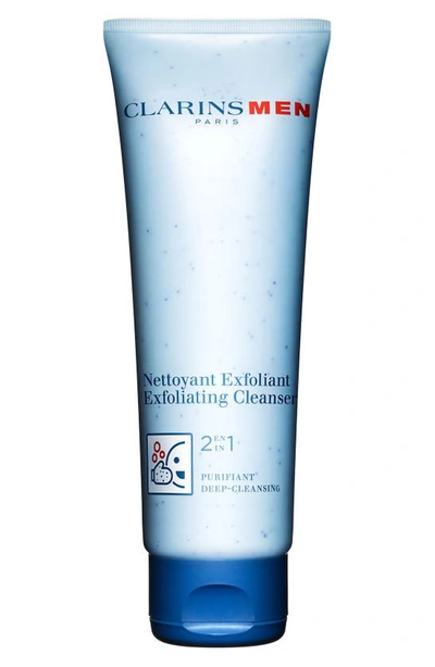 Shop Clarins Men Exfoliator Cleanser With Salicylic Acid, 4.2 oz