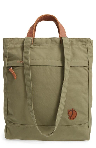Shop Fjall Raven Totepack No.1 Water Resistant Tote In Green