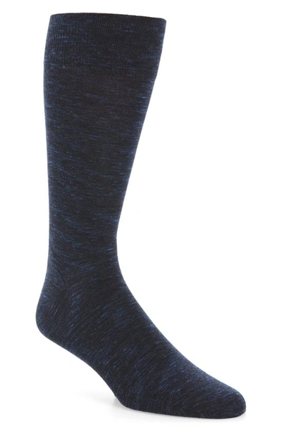 Shop Cole Haan Twist Socks In Navy