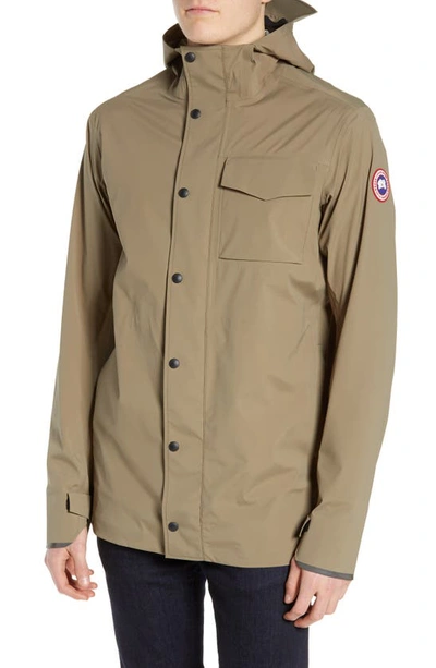 Shop Canada Goose Nanaimo Windproof/waterproof Jacket In Lichen