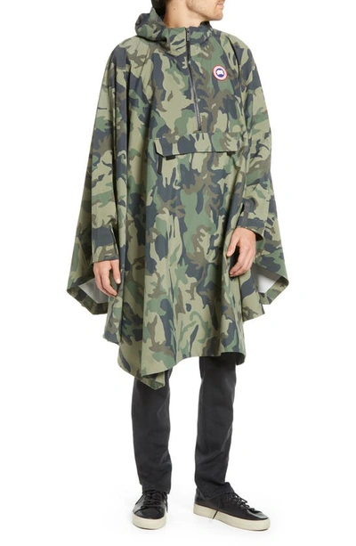 Shop Canada Goose Classic Fit Camo Field Poncho In  Camo