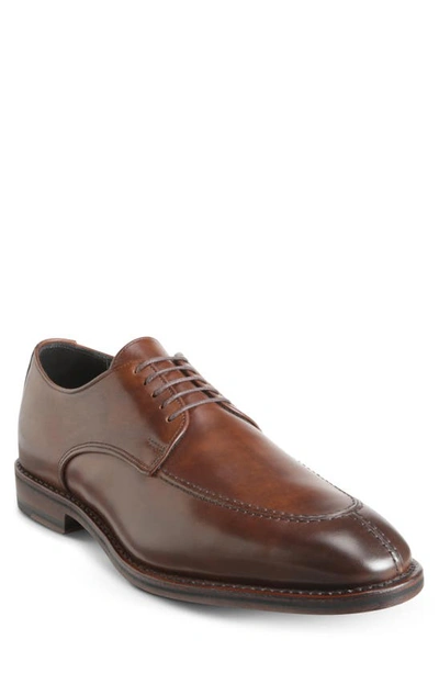 Shop Allen Edmonds Crosby Street Split Toe Derby In Cigar Leather