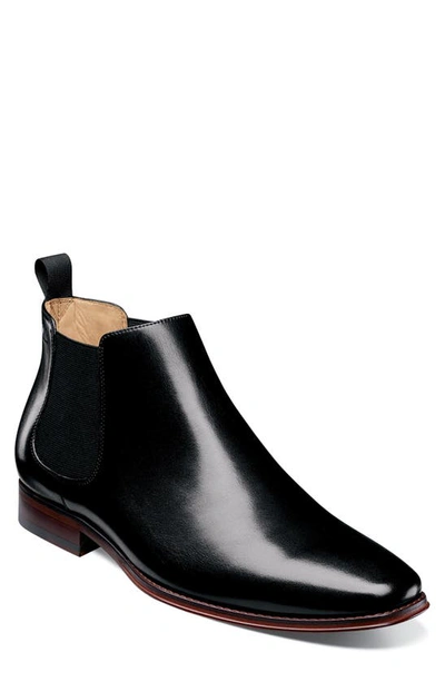 Shop Florsheim Imperial Palermo Chelsea Boot In Black Leather