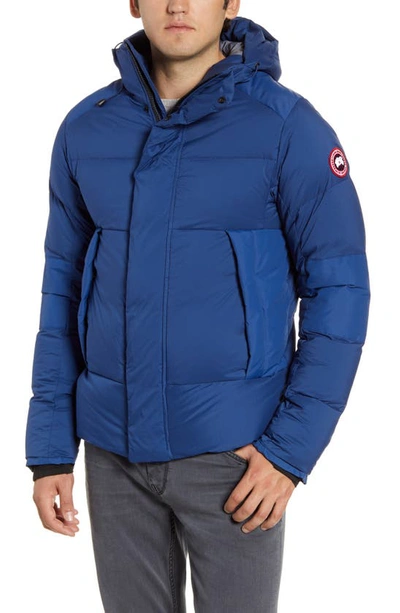 Shop Canada Goose Armstrong 750 Fill Power Down Jacket In Northern Night