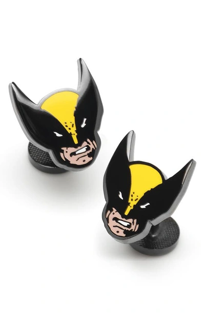 Shop Cufflinks, Inc . Wolverine Mask Cuff Links In Black