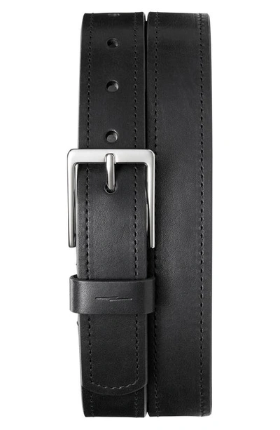 Shop Shinola Leather Belt In Black