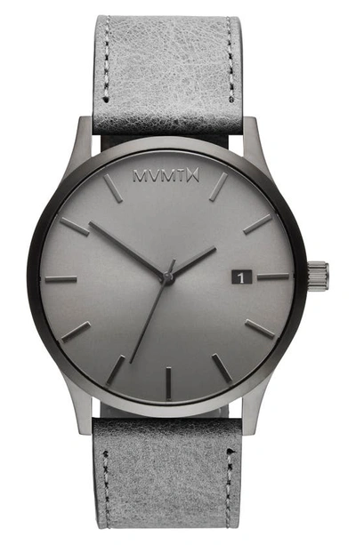 Shop Mvmt Classic Watch, 45mm In Grey