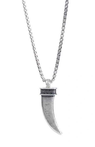 Shop Degs & Sal Dagger Pendant Necklace In Silver