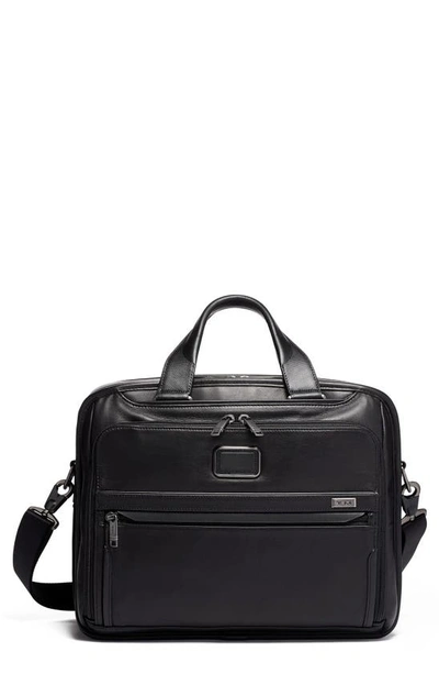 Shop Tumi Alpha Organizer Briefcase In Black