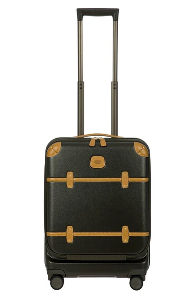 Shop Bric's Bellagio 2.0 Pocket 21-inch Wheeled Carry-on In Olive