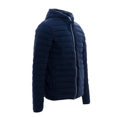 Shop Stone Island Coats In Blue