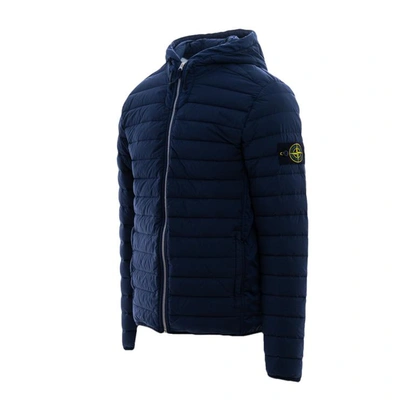 Shop Stone Island Coats In Blue