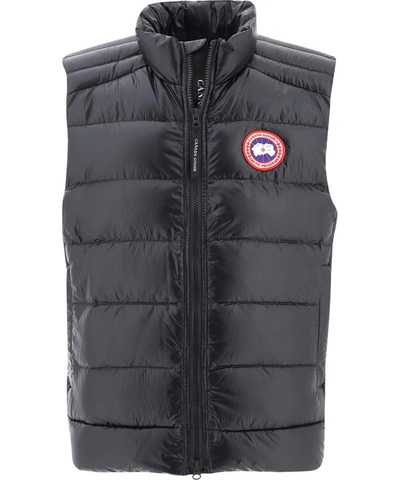 Shop Canada Goose "crofton" Vest In Black  