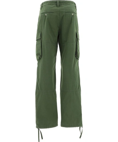 Shop Off-white "kombu" Cargo Pants In Green