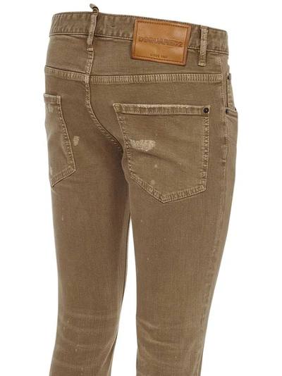 Shop Dsquared2 Jeans Beige