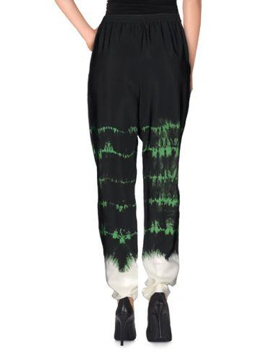 Shop Stella Mccartney Casual Pants In Dark Green