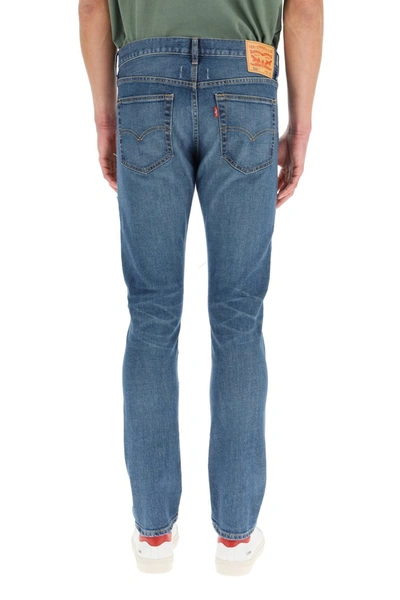 Shop Junya Watanabe Levi's Patchwork Jeans In Indigo