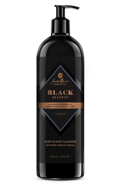 Shop Jack Black Black Reserve Body & Hair Cleanser