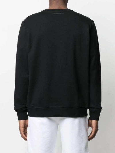 Shop Karl Lagerfeld Sweaters Black