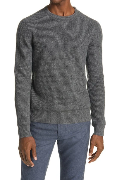 Shop Rrl Cashmere Sweater In Dark Heather Grey