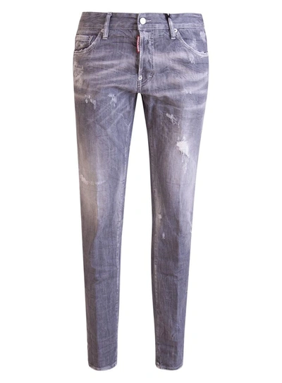 Shop Dsquared2 Dsquared Straight-leg Jeans In Bianco