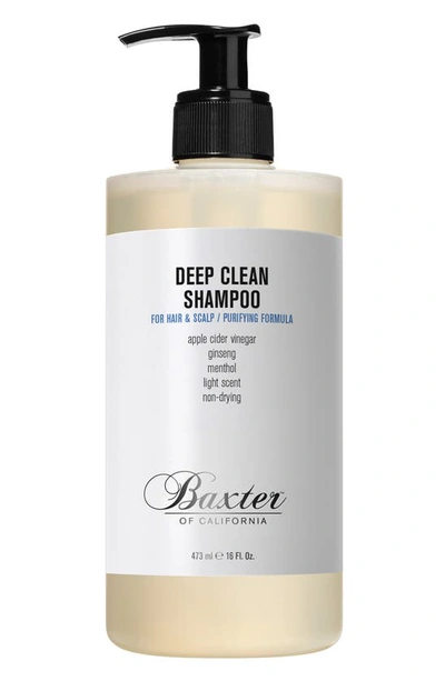 Baxter Of California - Deep Clean Shampoo (hair & Scalp / Purifying Formula) 473ml/16oz