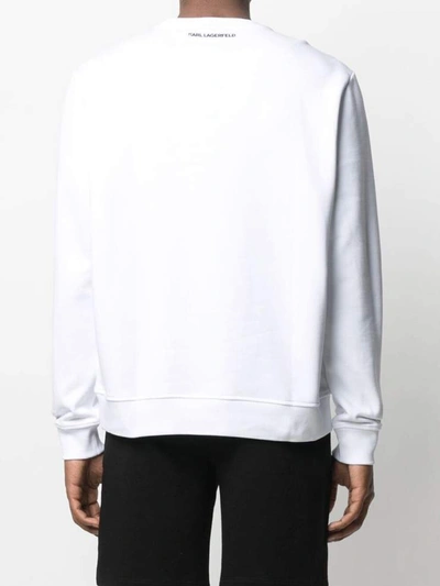 Shop Karl Lagerfeld Sweaters White