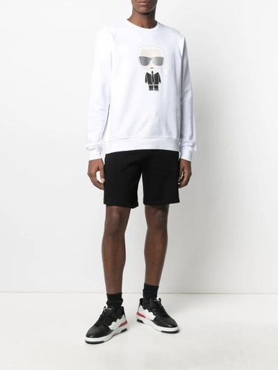 Shop Karl Lagerfeld Sweaters White