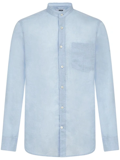 Shop Mauro Grifoni Grifoni Shirts Light Blue