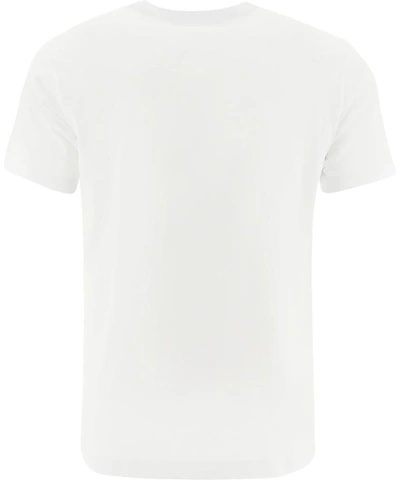 Shop Comme Des Garçons Logo Print T-shirt In White