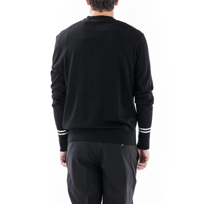 Shop Neil Barrett Sweaters In Black-red