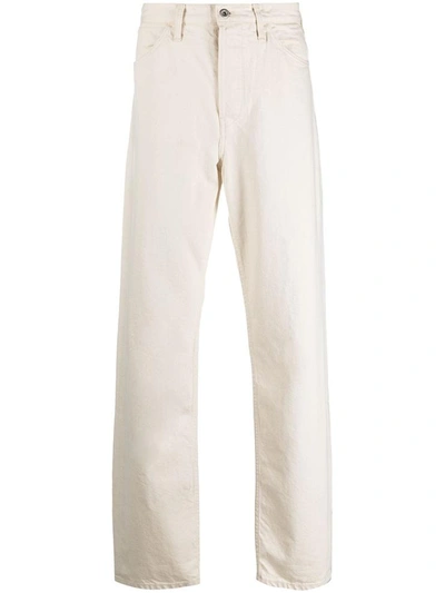 Shop Jil Sander Jeans Beige