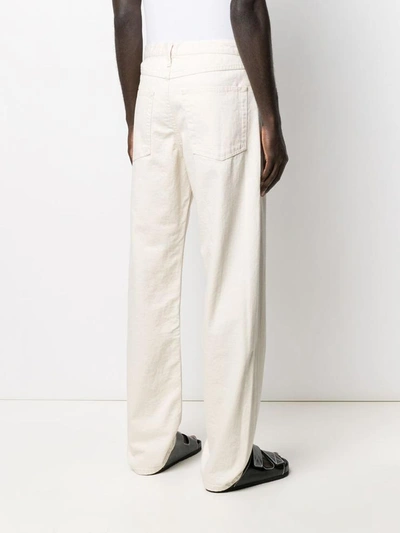 Shop Jil Sander Jeans Beige