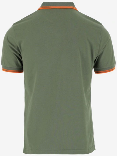 Shop Fay T-shirts And Polos In Verde