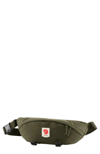 Shop Fjall Raven Large Ulvo Belt Bag In Laurel Green