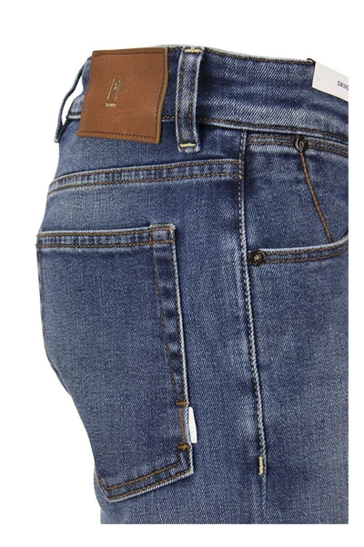 Shop Pt Pantaloni Torino Super Slim Cotton Jeans "swing" In Blue