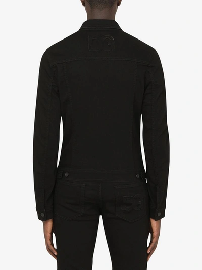 Shop Dolce & Gabbana Coats Black