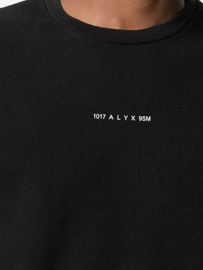 Shop Alyx T-shirts And Polos Black