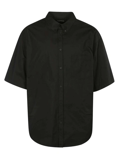 Shop Balenciaga Shirts Black