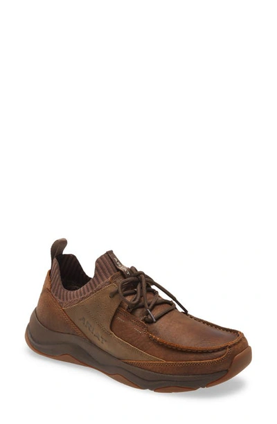 Shop Ariat Country Mile Sneaker In Earth Brown Bomber