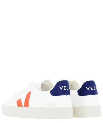 Shop Veja "campo Easy" Sneakers In White