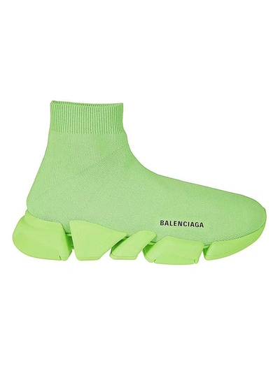 Shop Balenciaga Sneakers Green