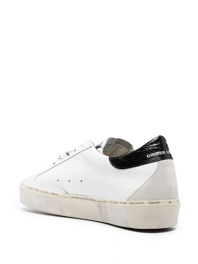 Shop Golden Goose Hi Star Low-top Sneakers In Black