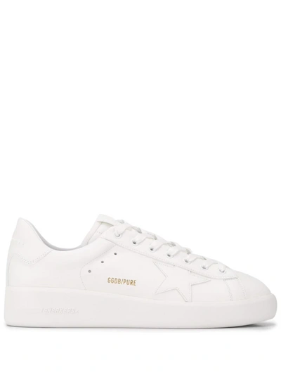 Shop Golden Goose Star Patch Low Top Sneakers In Yellow