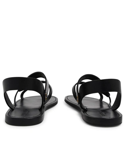 Shop Saint Laurent Black Matt 05 Sandals
