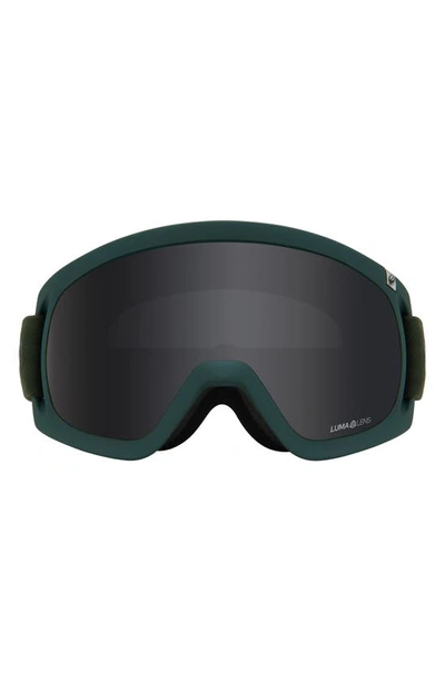 Shop Dragon D3 Otg 50mm Snow Goggles In Foliage/ Dark Smoke/ Amber