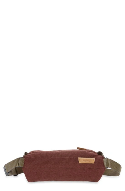Shop Bellroy Water Resistant Mini Sling In Red Earth
