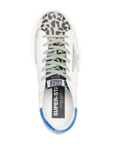 Shop Golden Goose Superstar Leopard-print Sneakers In Multiple Colors