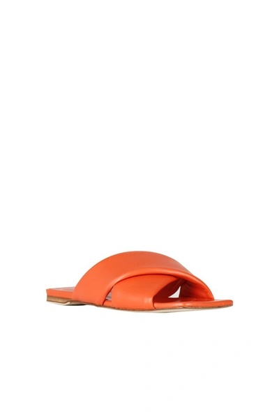 Shop G&q Giancarlo Paoli Sandals Orange